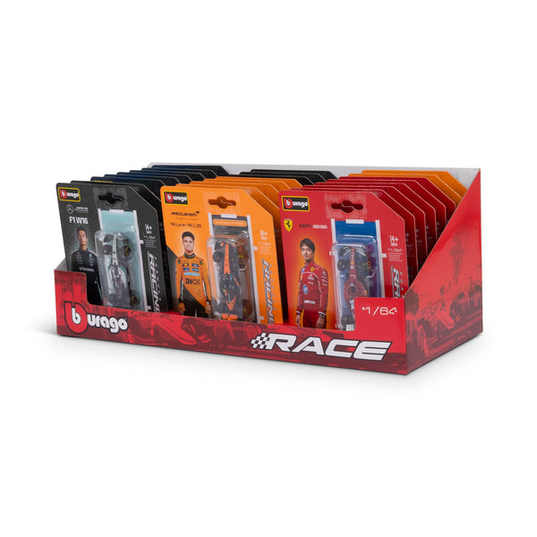 1:64 F1 CAR ASSORTMENT 2025 24PC CDU
