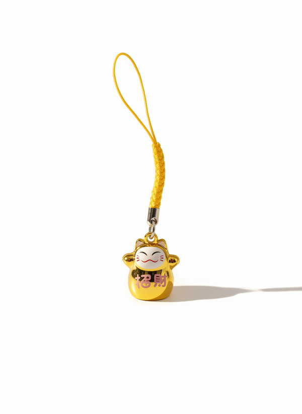 Daruma Lucky Cat Tinker Bell sleutelhanger
