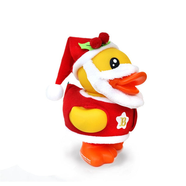 Spaarpot met de kerstman-eend