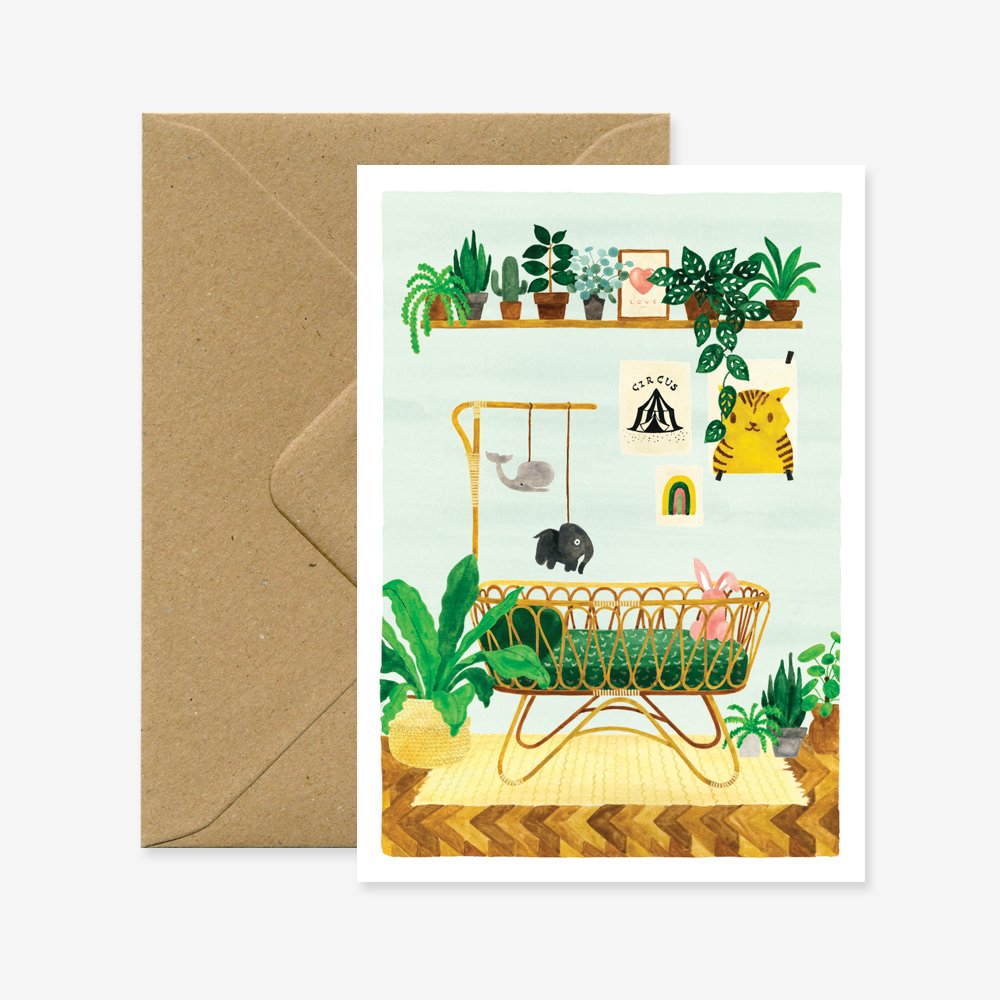 Boy bedroom - Carte de voeux