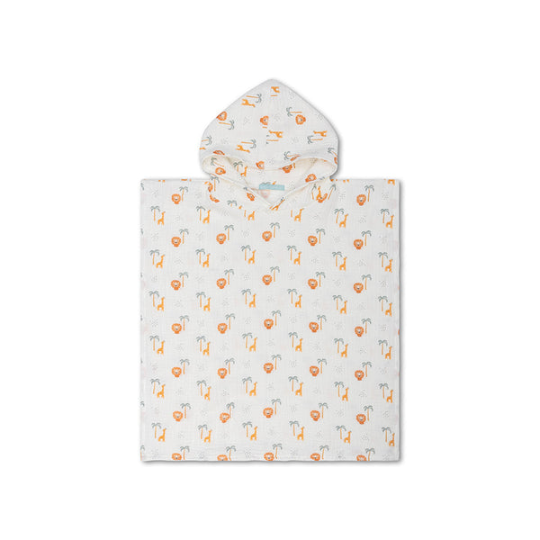 Beach Poncho - Multicolor - Jungle - 50 x 50 cm