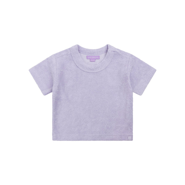 Beach T-Shirt Girls - Terry - Lila