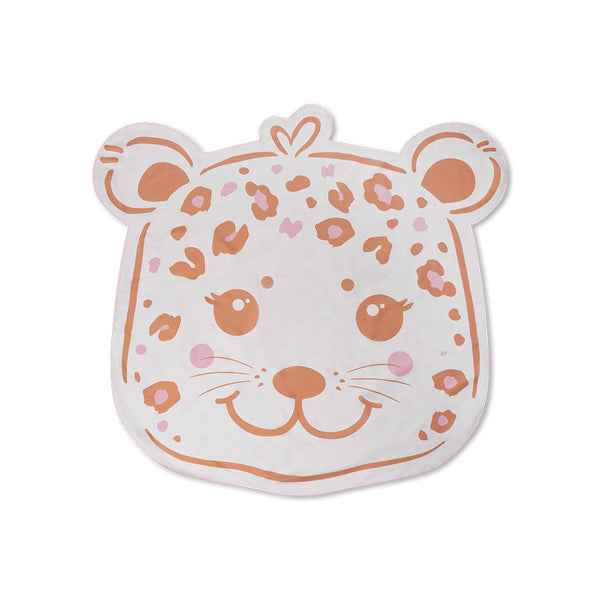 Beach Towel Microfiber - Beige - Leopard - 140 cm