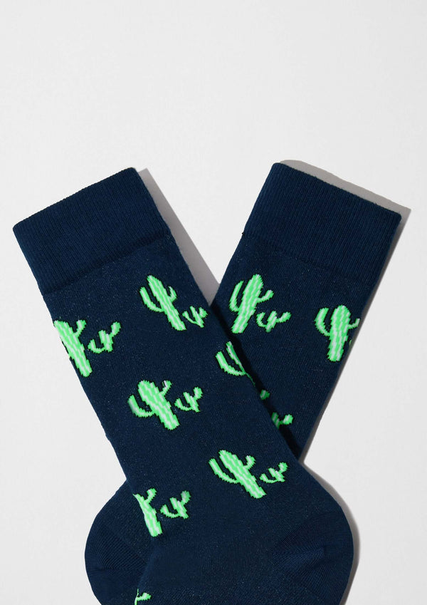 BeCactus Navy Socks