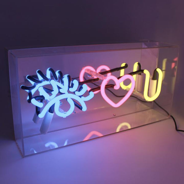 Néon EYE LOVE YOU Locomocean | Boutique d'objets cadeaux designs