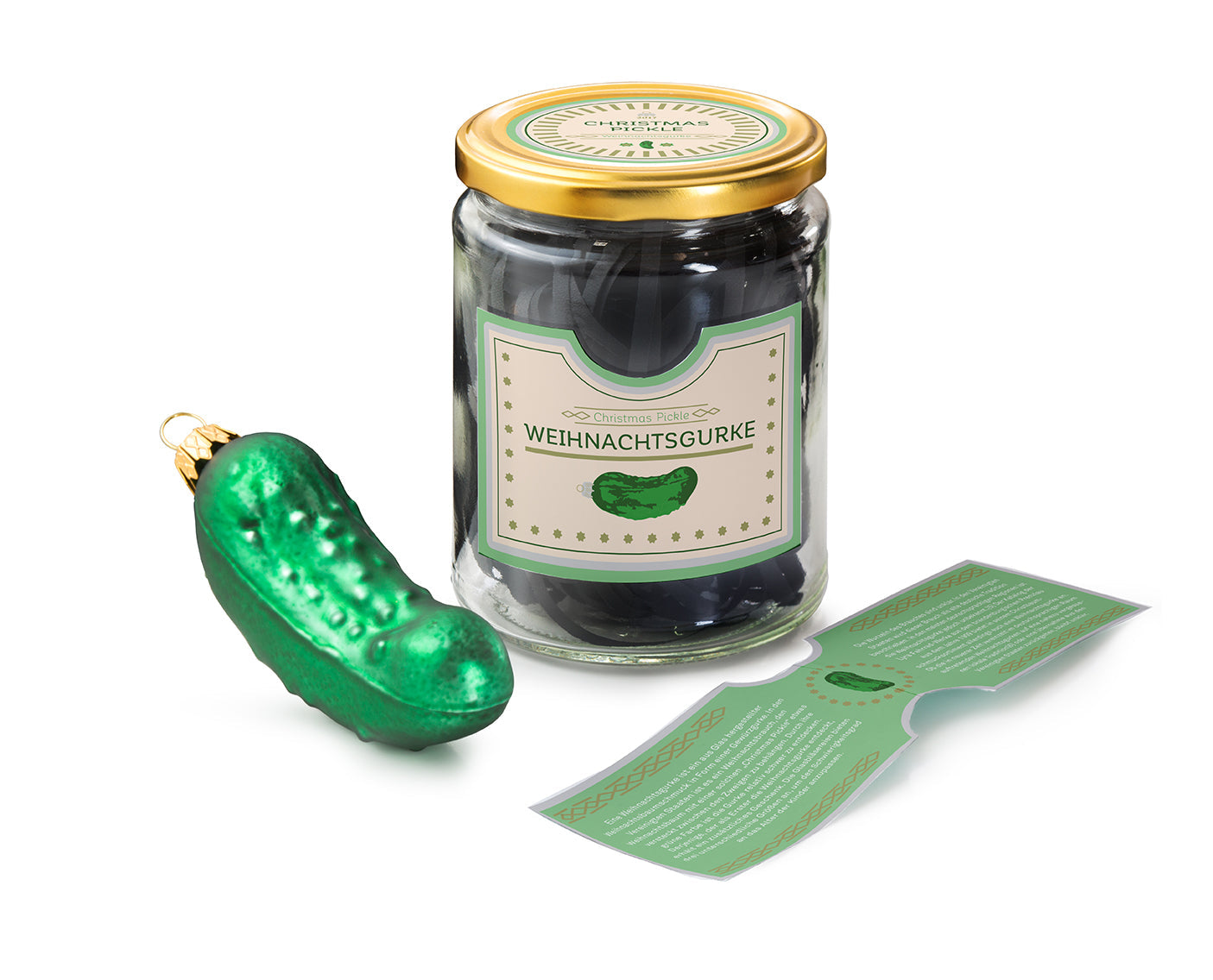 Cornichon Christmas ball