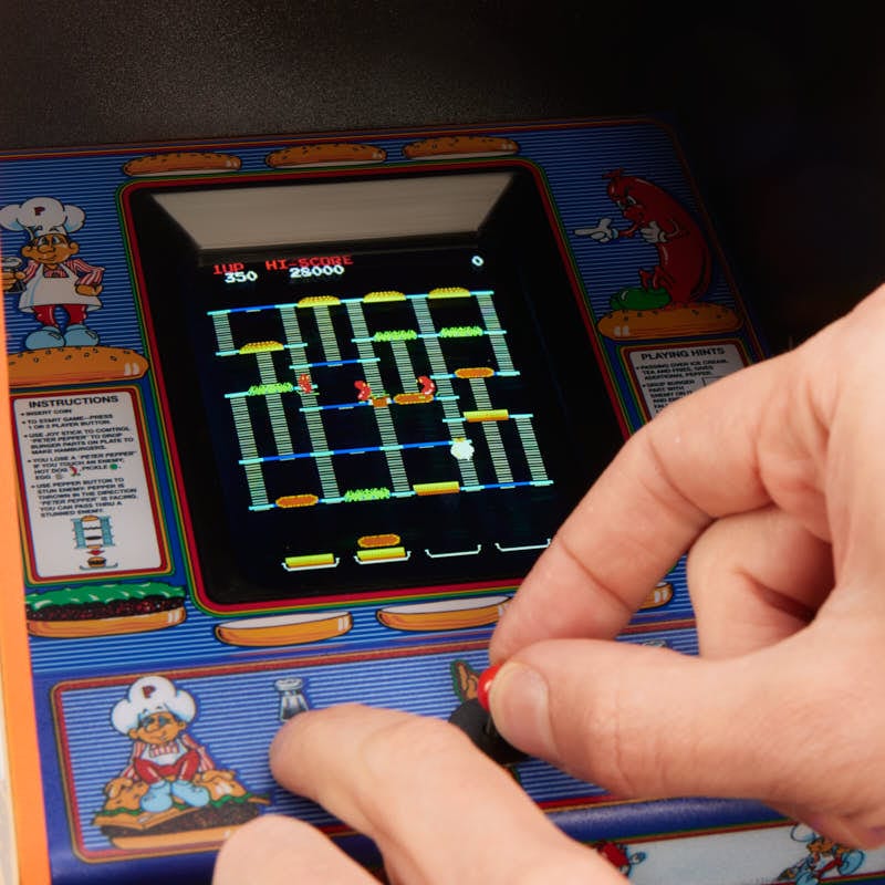 Data East BurgerTime Quarter Scale Arcade Cabinet