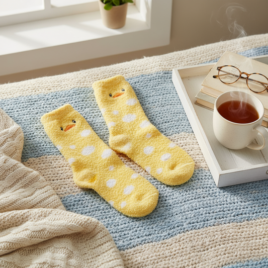 Chaussettes Épaisses Canard