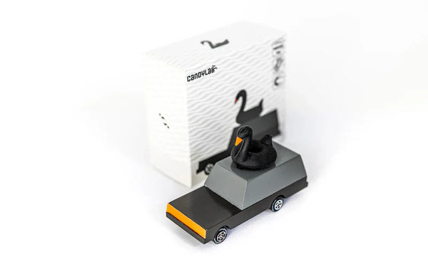 Candycar World Houten Auto - Zwarte Zwaan