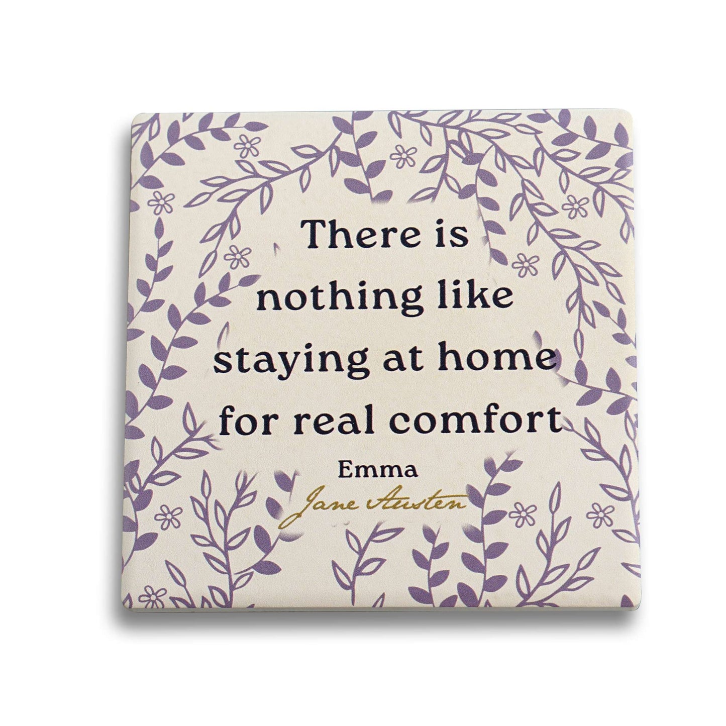 Jane Austen Emma ceramic coaster