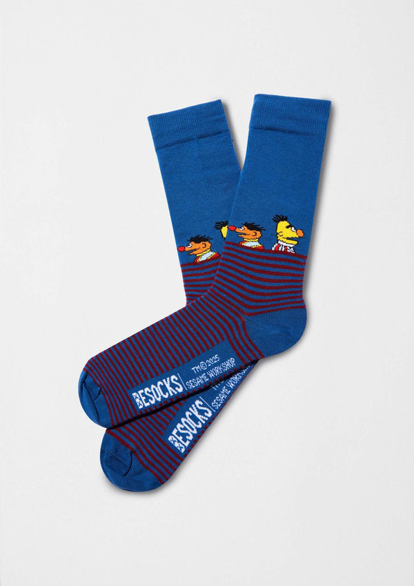 Chaussettes BeSesameStreet Epi & Blas Stripes – Besocks