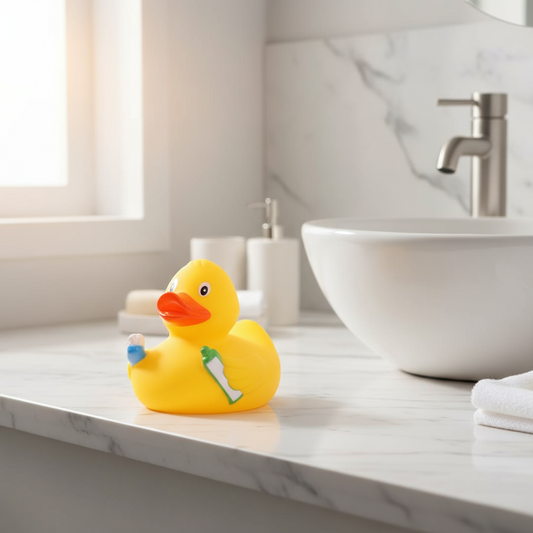 Toothbrush duck
