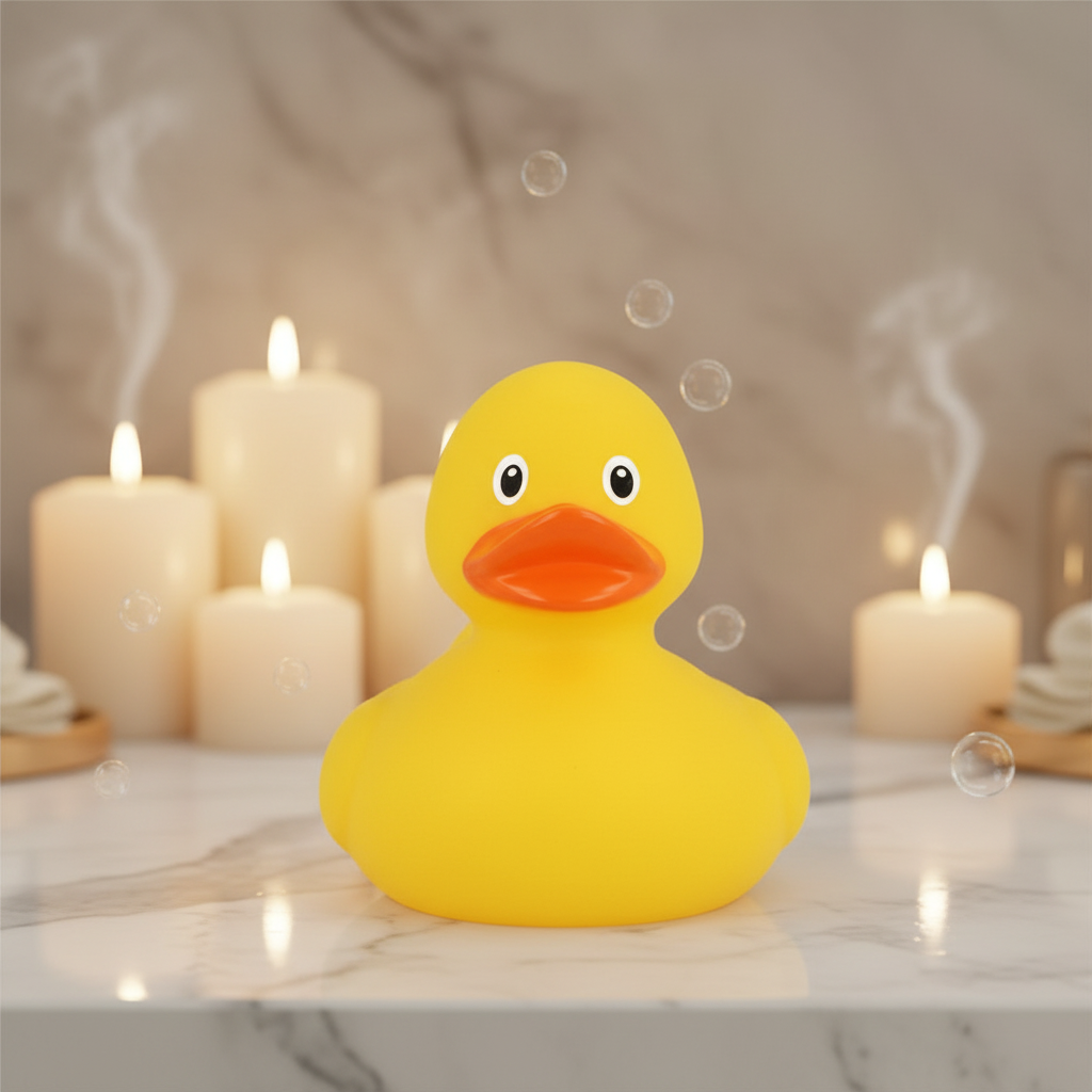 De gele eend, het origineel