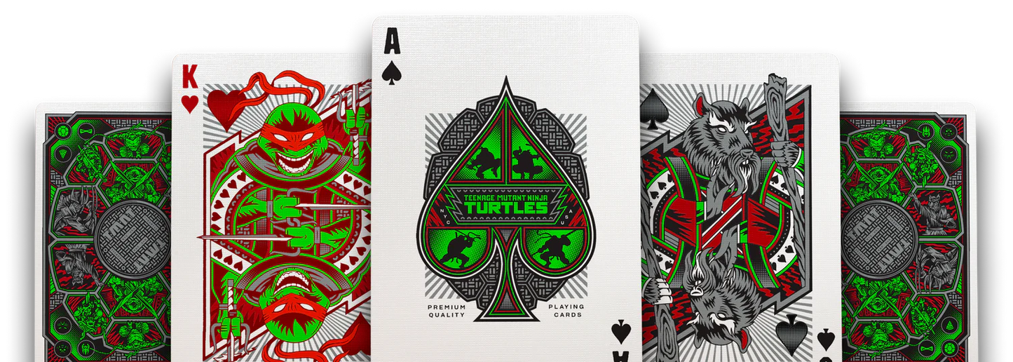 Ninja Turtles Playing Cards