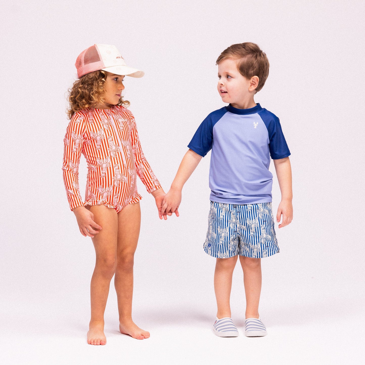 Swimming T-Shirt Short Sleeves - Blue - Catch Of The Day