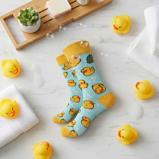 Chaussettes Canards Bulles
