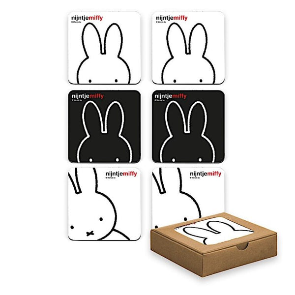 Miffy Konijn Onderzetters 6-pack