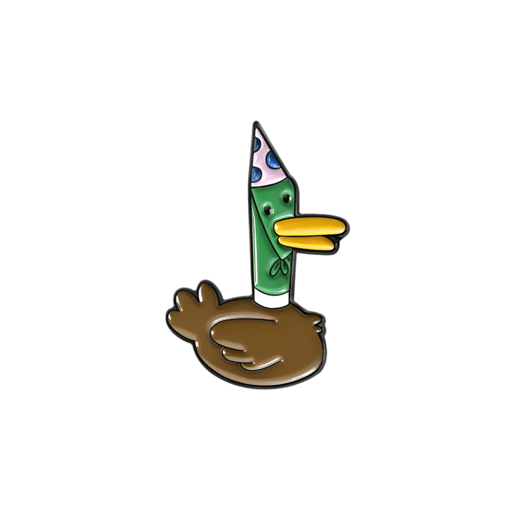Mallard Duck Birthday Pin