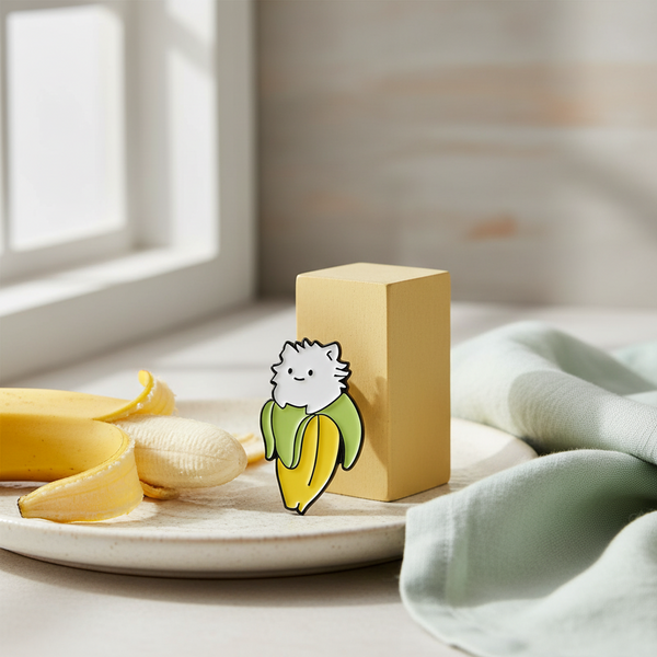 Bananenkat speld