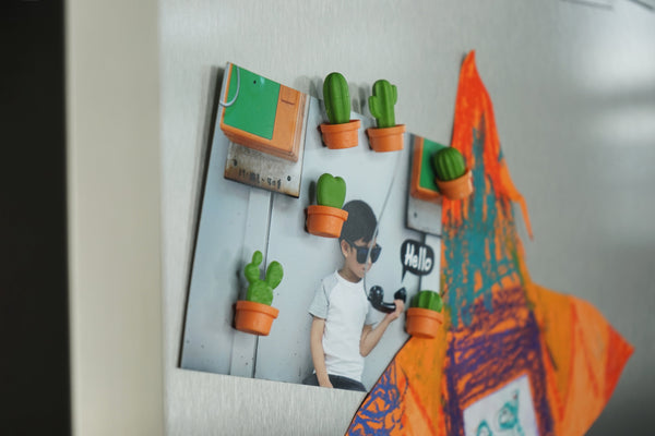 Magnets Cactus Qualy | Boutique d'objets cadeaux designs