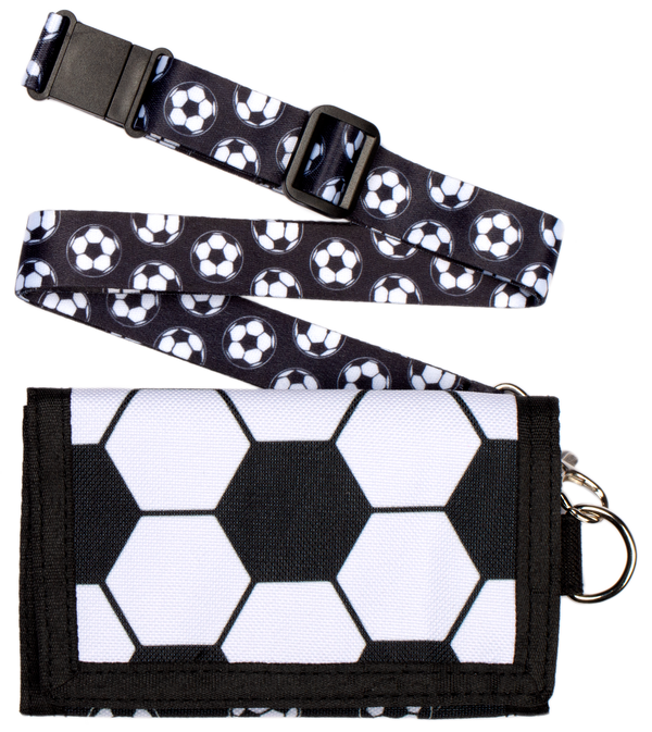 Portefeuille – football noir
