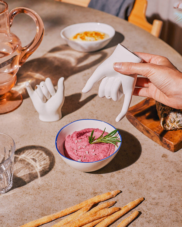 Salière et poivrière Mains Amitié – vue 2