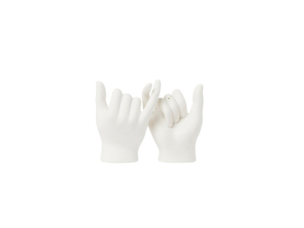 Salière et poivrière Mains Amitié