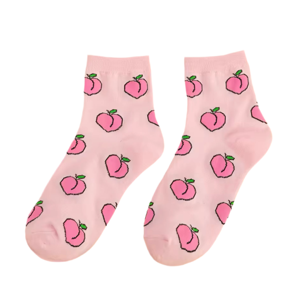 Pink Peach Socks