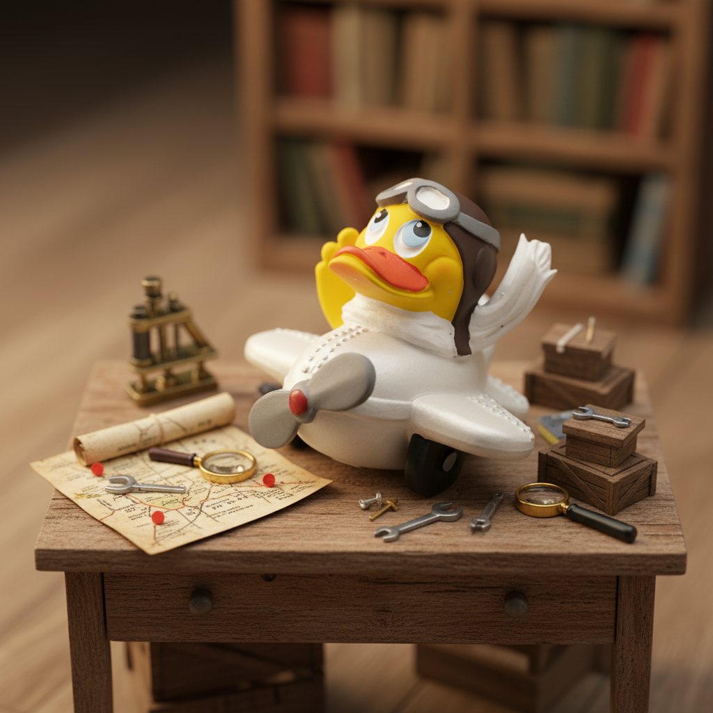 Airplane Pilot Duck