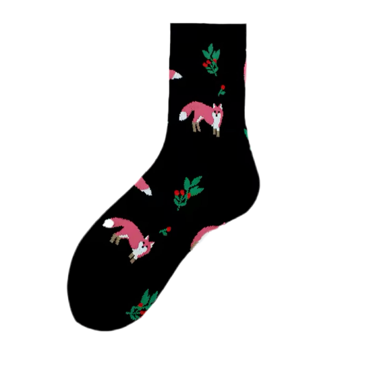 chaussettes renards en foret