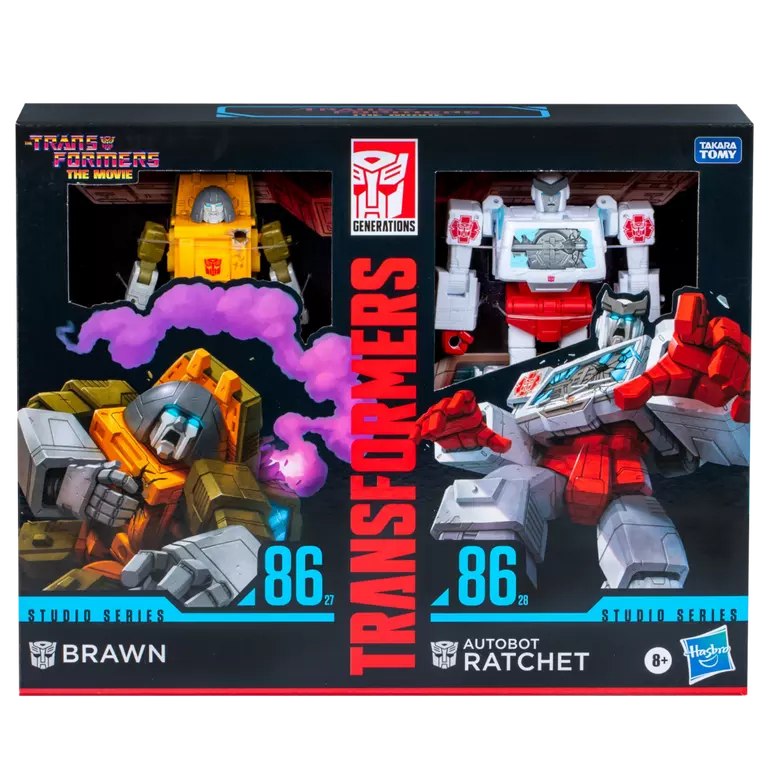 Transformers Studio Series Deluxe Brawn & Autobot Ratchet Pack