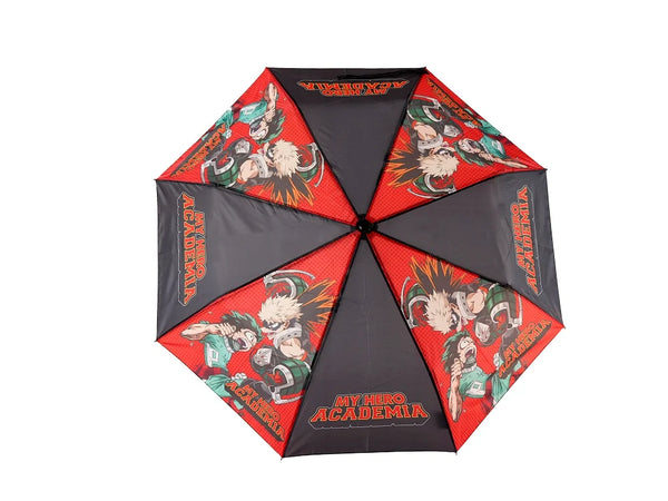 Opvouwbare paraplu uit My Hero Academia - Izuku x Bakugo