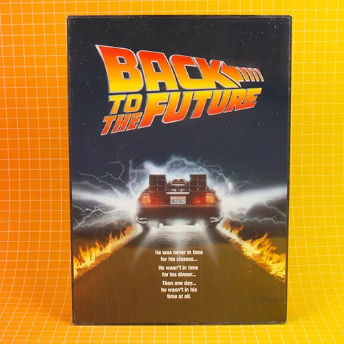 Back to the Future Luminous Poster - Burning Rubber