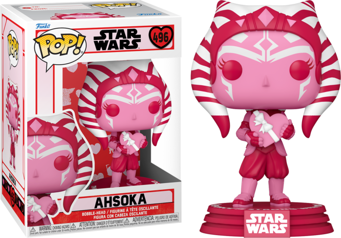 Funko Pop! Ahsoka #496 – boîte et figurine