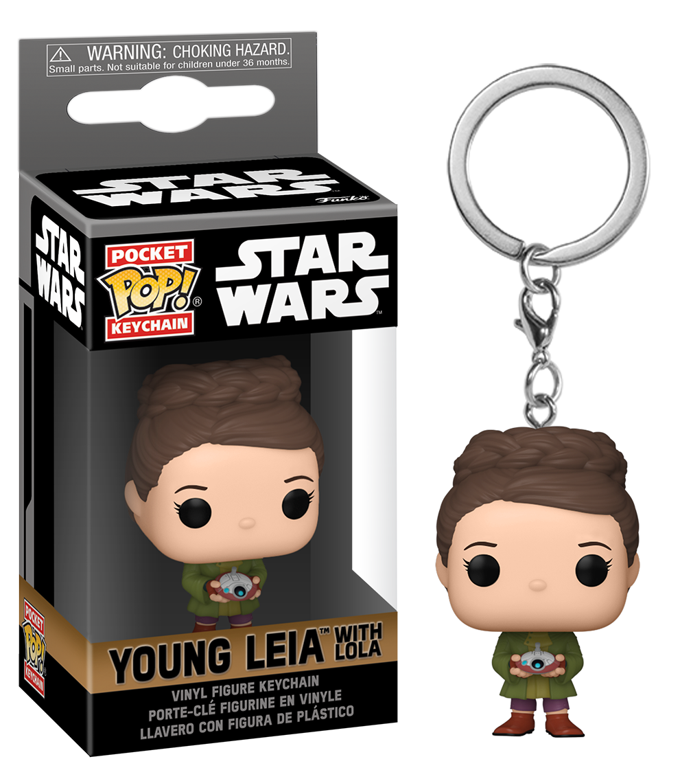 pop keychain young leia with lola