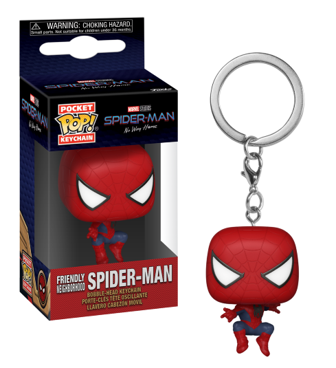 pop keychain spider man leaping sm2