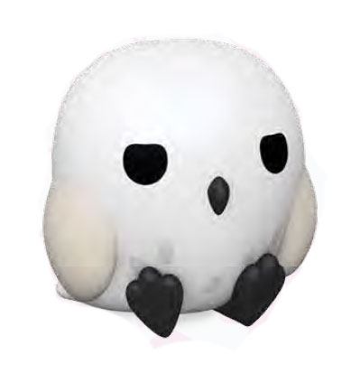 HARRY POTTER Mini-Tirelire Chibi Hedwig 13cm