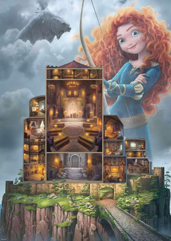 Disney Kasteel Collectie Puzzel - Merida