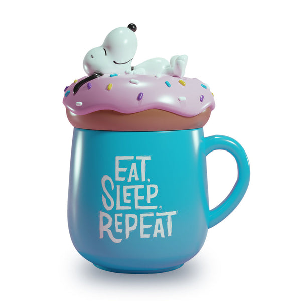 Snoopy 3D-mok - Eten-Slapen-Herhalen