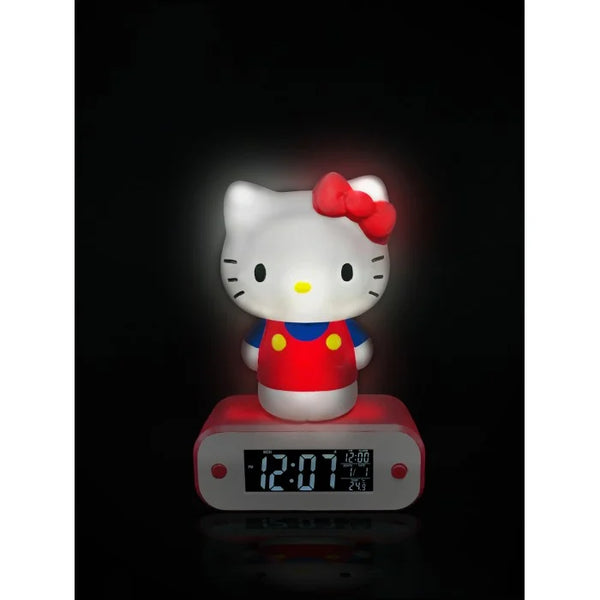 Hello Kitty wekker en lamp