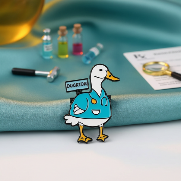 Ducktor Witte Eend Speld