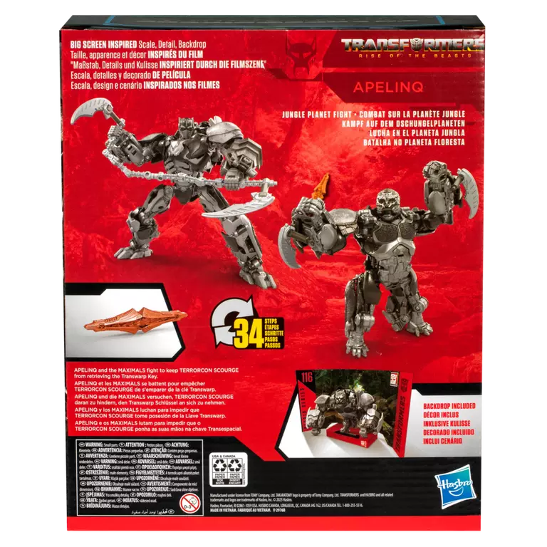 transformers generations studio series leader 116 apelinq hasbro