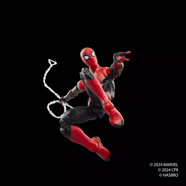 marvel legends series spider man upgraded suit hasbro