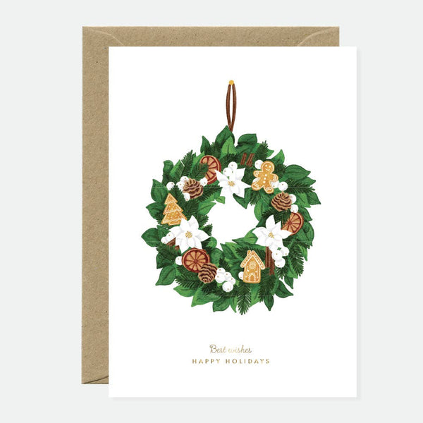 Couronne Chic - Greeting card - Gold foil