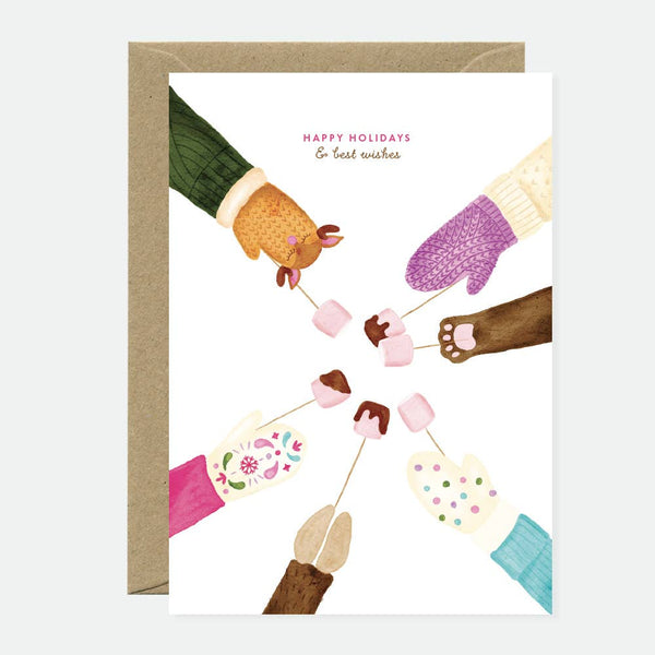 Marshmallow - Greeting card