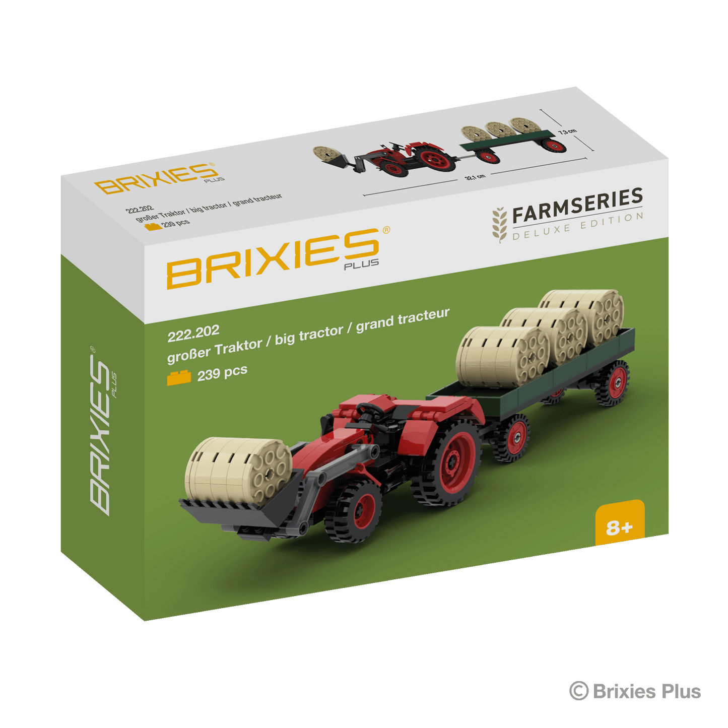 BRIXIES Plus Big Tractor