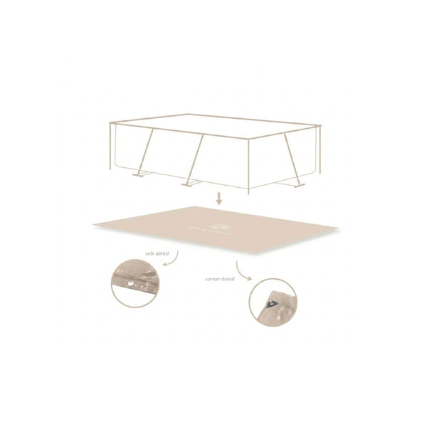 Ground Cover For Pool - Beige - Essence - 300 x 200 cm