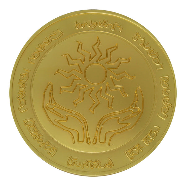 Médaillon collector Dungeons & Dragons - 24K Gold Plated Amulet of Health