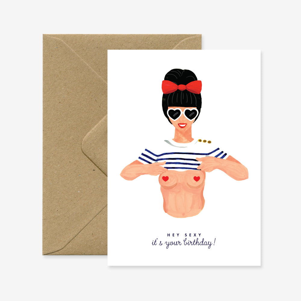 Hey Sexy - Carte de voeux