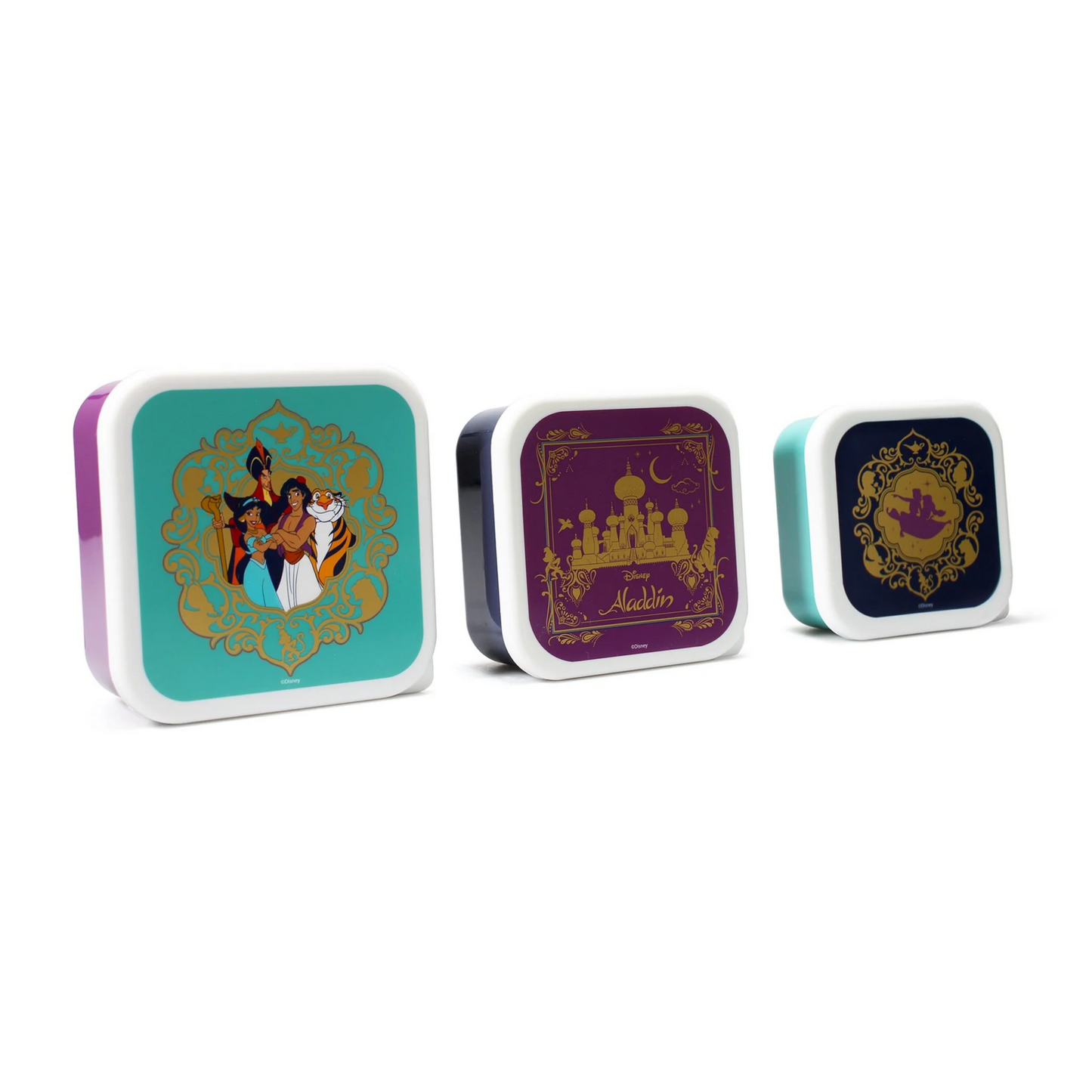 Set of 3 Disney snack boxes - Aladdin